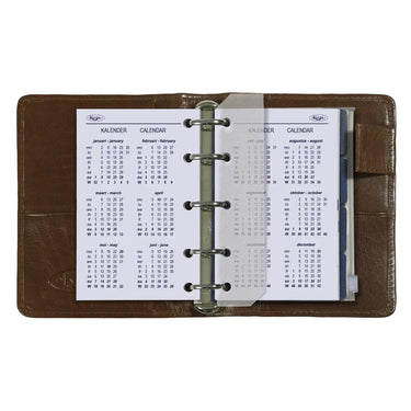 6347-26 104 x 68 mm Mini Agenda Binder Refills Weekly Complete Set NL EN 2026